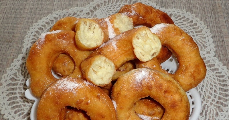 Пончики из советского детства. Пышные, ароматные, воздушные и аппетитные