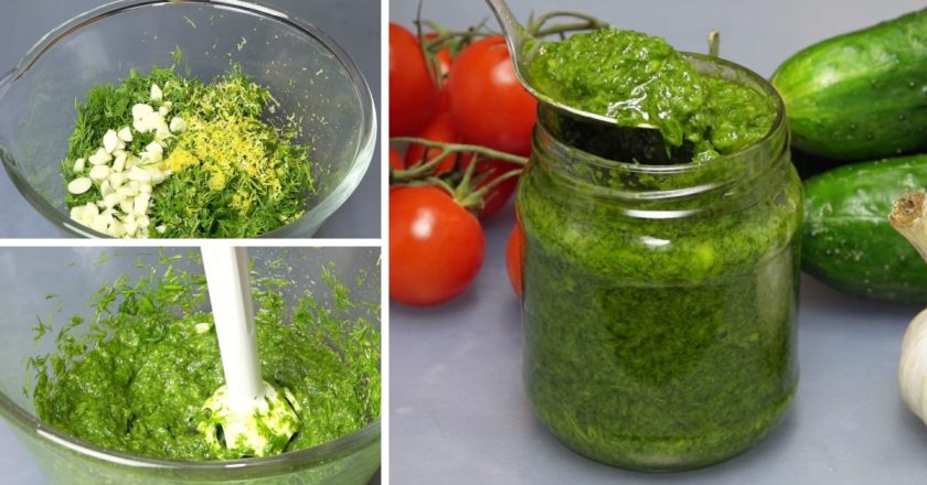 Укропный соус: теперь любимая ароматная зелень доступна круглый год