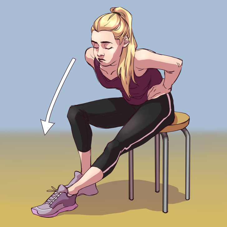 8 упражнений, которые спасут от застоя лимфы из-за сидячего образа жизни