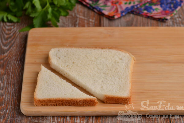 Тарталетки из тостового хлеба